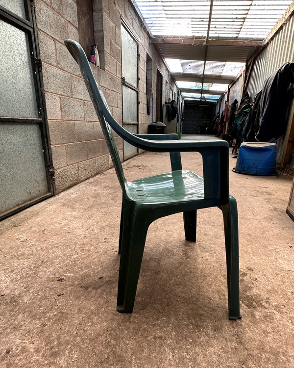 Secondhand Green Plastic Chairs