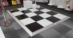 Secondhand Checkered 3m x 3m Dance Floor For Sale