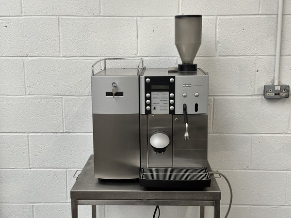 Used Franke Evolution Bean to Cup Coffee Machine with Milk Fridge For Sale