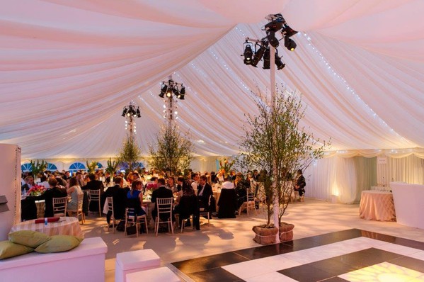 40' x 100' Toptec Epic Poled Marquee