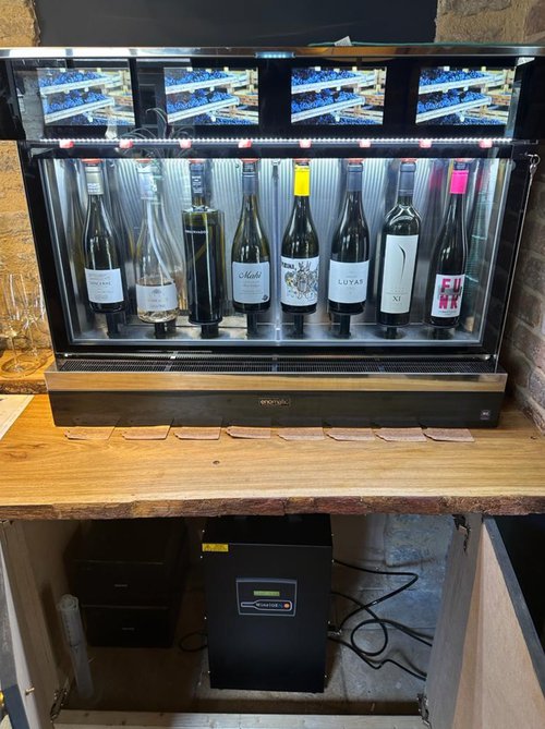 Secondhand Enomatic Self Serve Wine Dispenser For Sale Secondhand Enomatic Self Serve Wine Dispenser For Sale