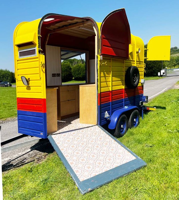 Catering trailer conversion - Rice horse box