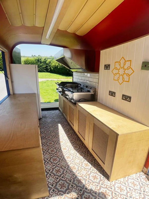 Converted catering trailer for sale