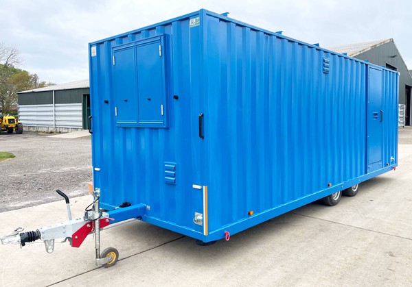Used Boss site accommodation trailer