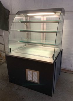 Secondhand Set Of 3 Bakery Display Counters For Sale
