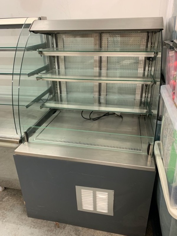 Secondhand Set Of 3 Bakery Display Counters