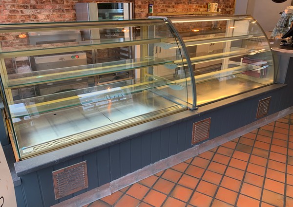Used 2x Ambient Bakery Display Counter