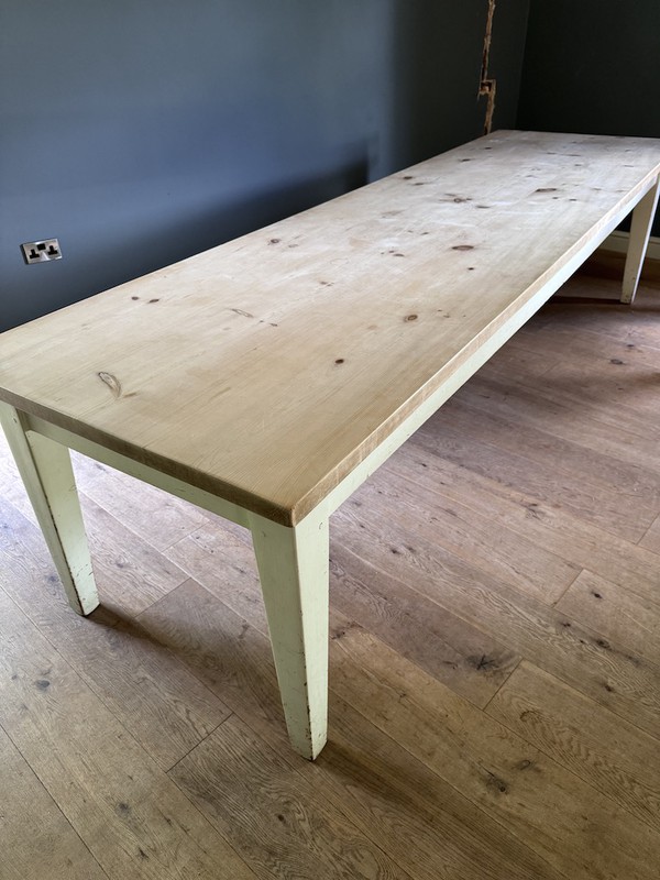 Buy 10ft Long Large Oak Farmhouse Table