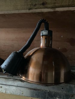 Secondhand 4x Buffalo Heat Lamps For Sale