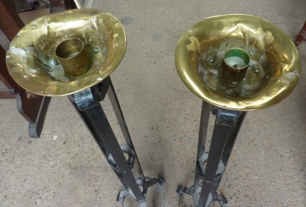 Bermondsey Paschal Candlesticks for sale