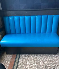 Secondhand 4x Banquette Seating With Kickboards For Sale