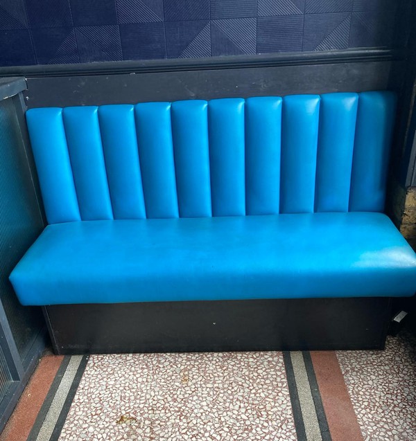 4x Banquette Seating With Kickboards For Sale