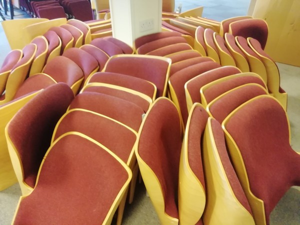Rows of Theatre Chairs for sale