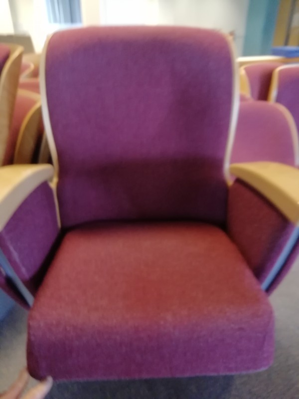 Rows of Cinema Chairs for sale