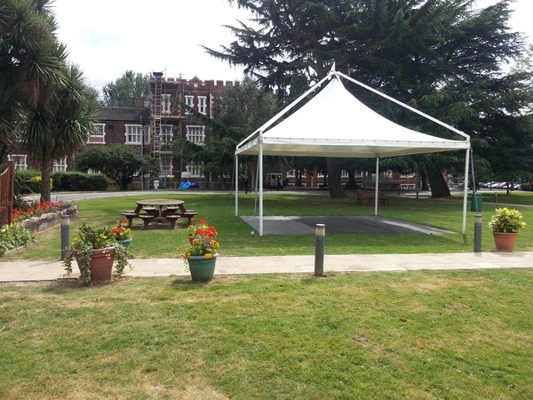 6m x 6m Giulio Barbieri Leader Pagoda Marquee (Roof Only – Without Walls)