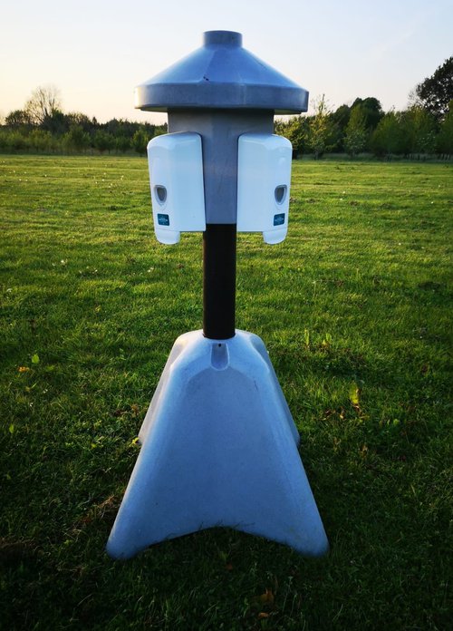 Secondhand x4 Polyjohn SaniStand For Sale Secondhand x4 Polyjohn SaniStand For Sale
