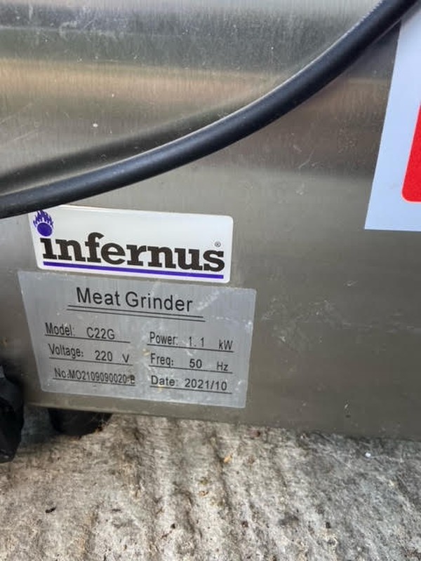 Infernus C22G Mincer for sale