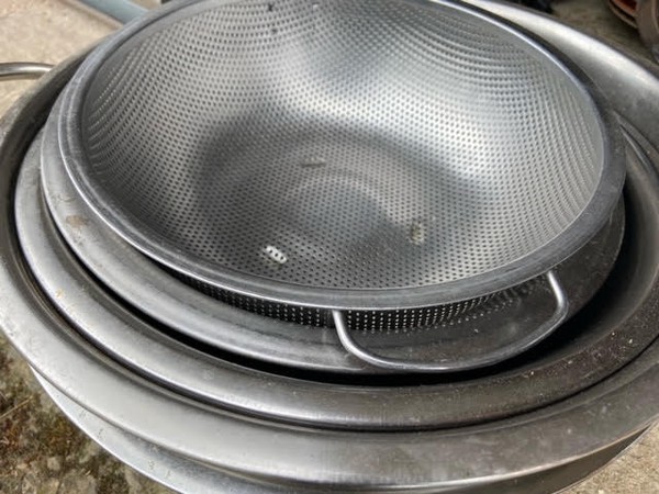 stainless catering bowls