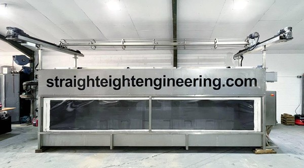 Straight Eight Engineering marquee washing machine