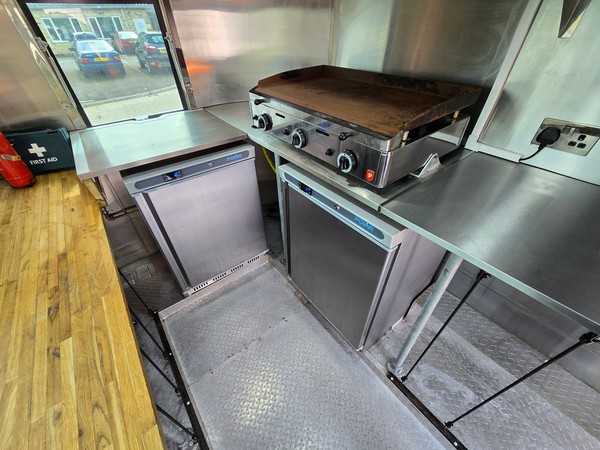 Secondhand catering trailer