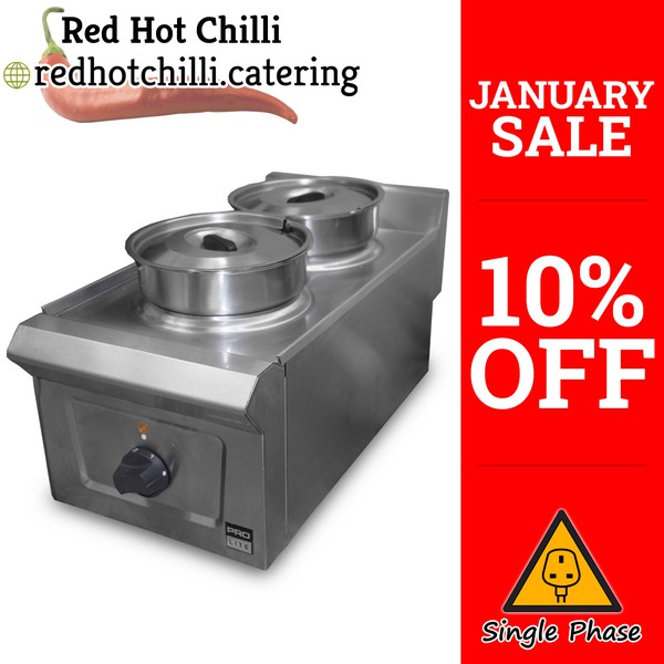 Falcon 2 Pot Dry Heat Bain Marie (Ref: RHC8277) - Warrington, Cheshire 1