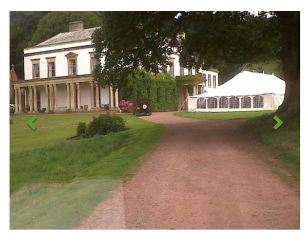 Grand marquee wedding marquee