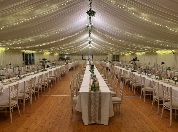 Secondhand 15 x 30m Marquee Linings