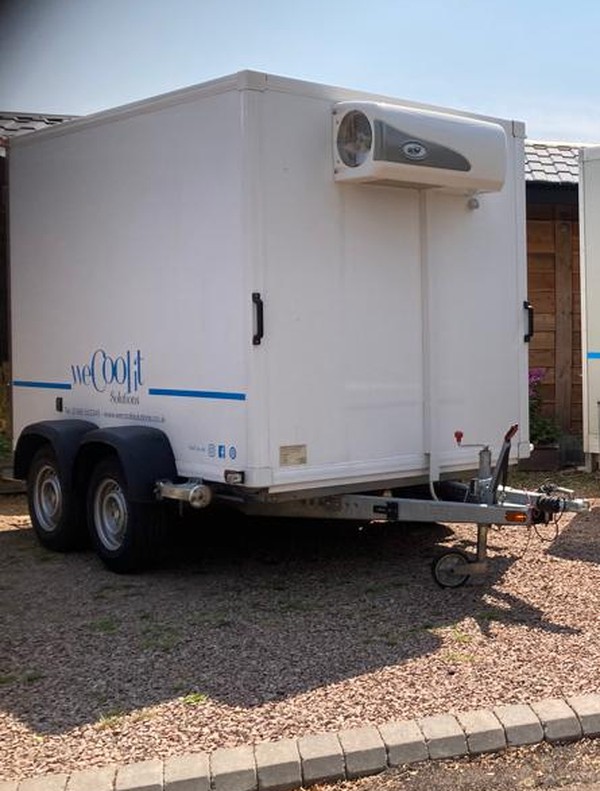 10ft White Refrigerated Trailer