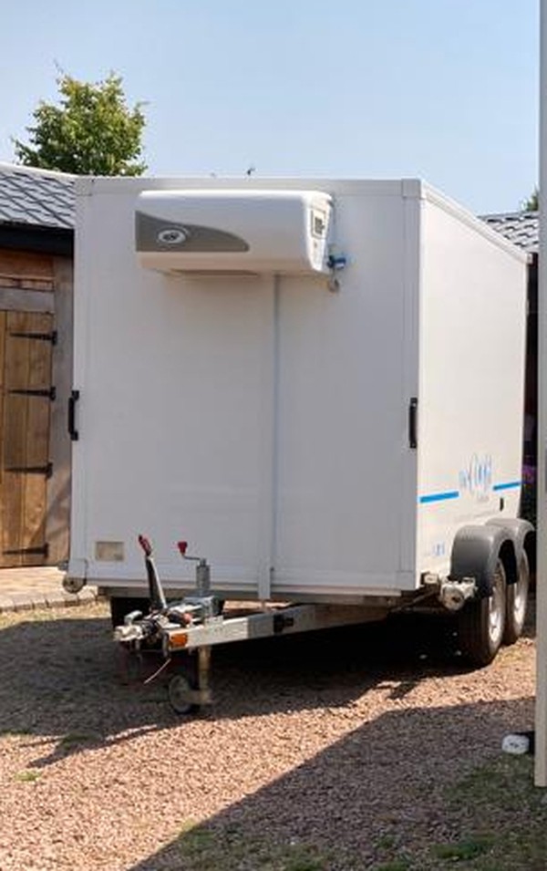 10ft White Refrigerated Trailer For Sale
