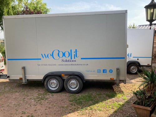 Secondhand Used 14ft Grey Refrigerated Trailer For Sale Secondhand Used 14ft Grey Refrigerated Trailer For Sale