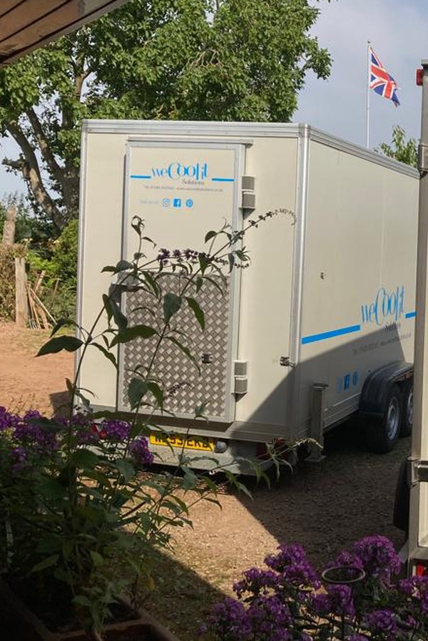 14ft Grey Refrigerated Trailer