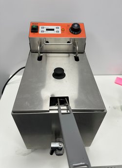 Secondhand Used Single Electric Fryer 8L For Sale