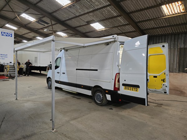 Secondhand Vauxhall Movano Ideal Camper Conversion Motocross Van or Exhibition Unit For Sale