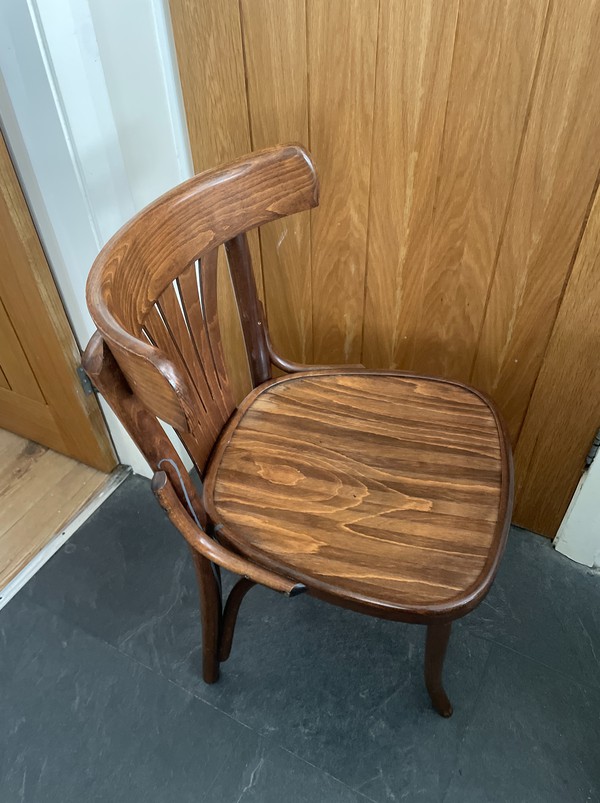 Used 24x Wooden Bistro/Restaurant Chairs For Sale