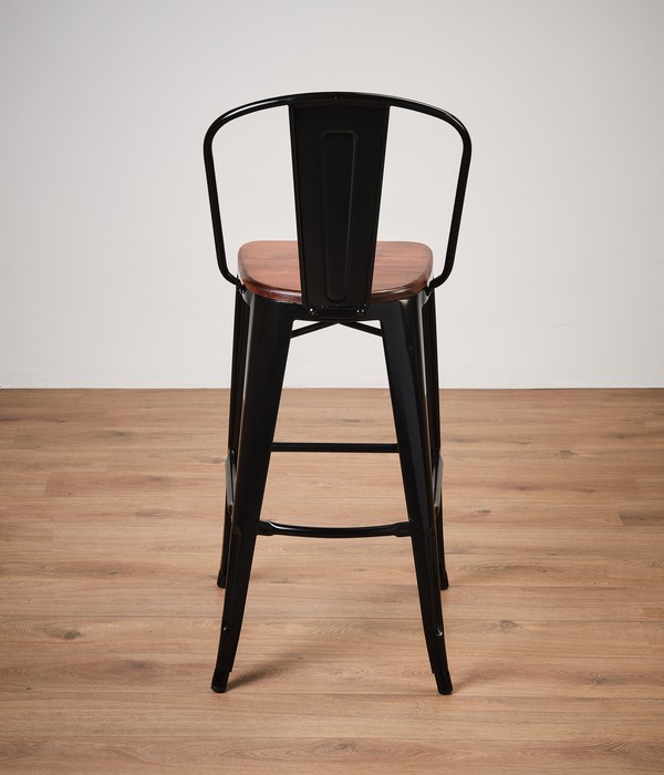 selling black tolix style bar stools