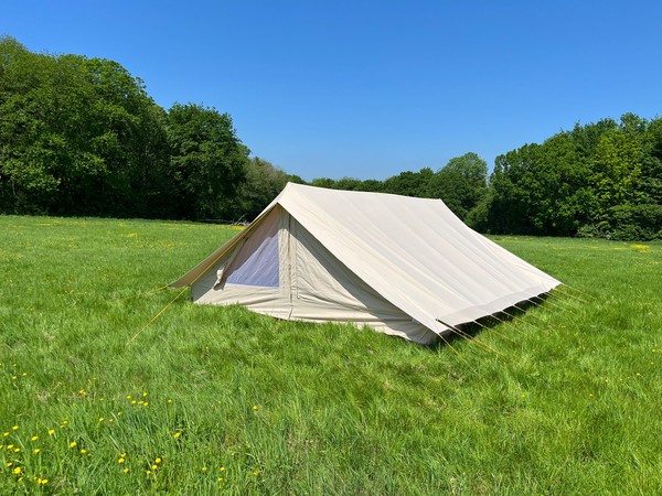 Canvas ridge tent