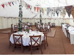 Traditional marquee 30ft x 50ft