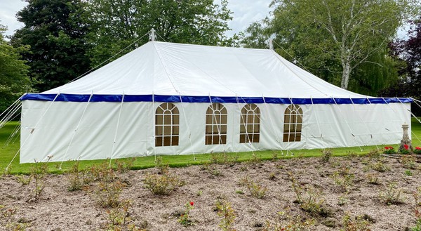 30ft x 50ft traditional marquee