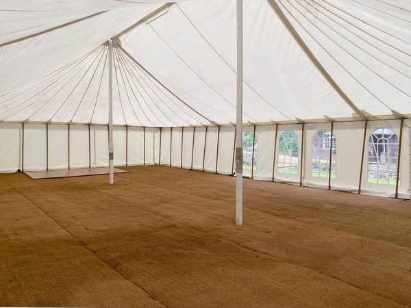 Used traditional marquee