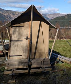 Glamping Shower and toilet for sale