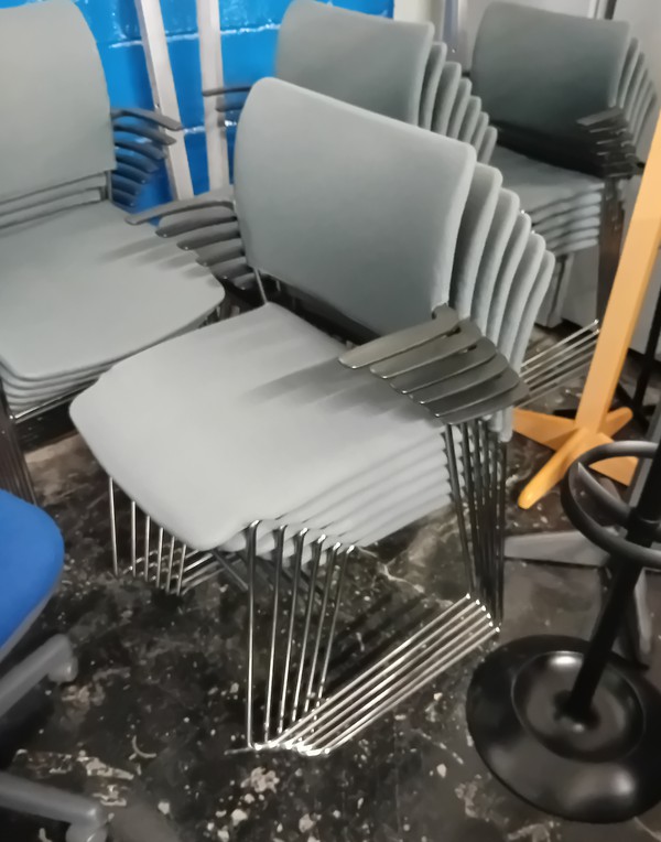 Secondhand 20x Reception Chairs By Senator For Sale