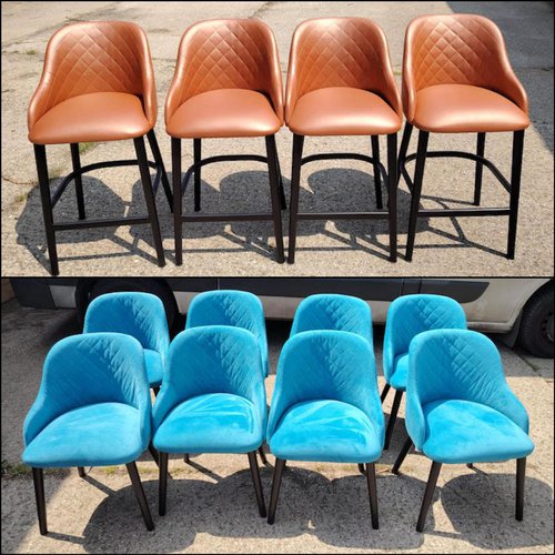 Quilted Chairs / Bar Stools Quilted Chairs / Bar Stools