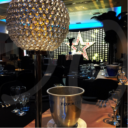 15x Crystal Globe Tall Table Decoration 15x Crystal Globe Tall Table Decoration