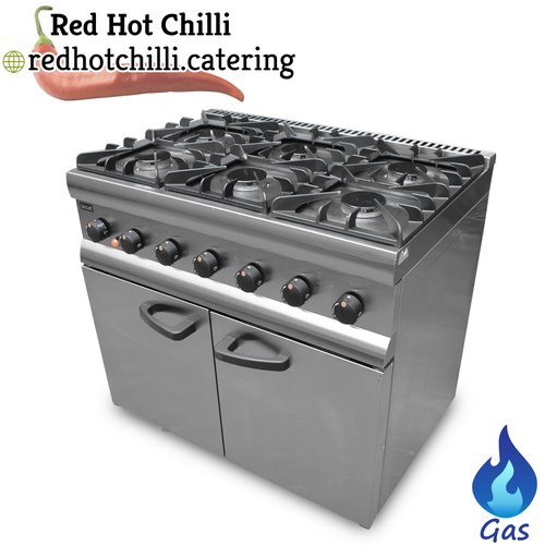 Secondhand Lincat 6 Burner Oven Range For Sale Secondhand Lincat 6 Burner Oven Range For Sale