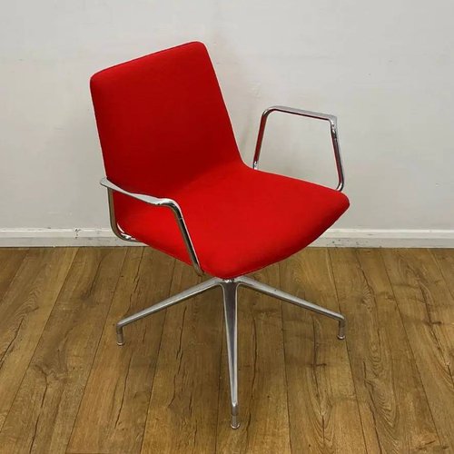 Andreu World Red Meeting Chair Andreu World Red Meeting Chair