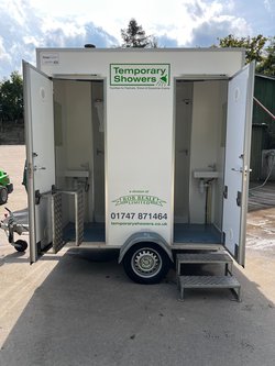 Used 2 Bay Trailer Shower For Sale