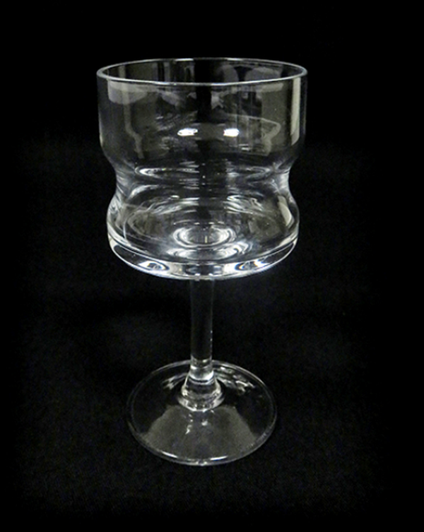 Mini Canape Glass Dimpled 70ml 11cm