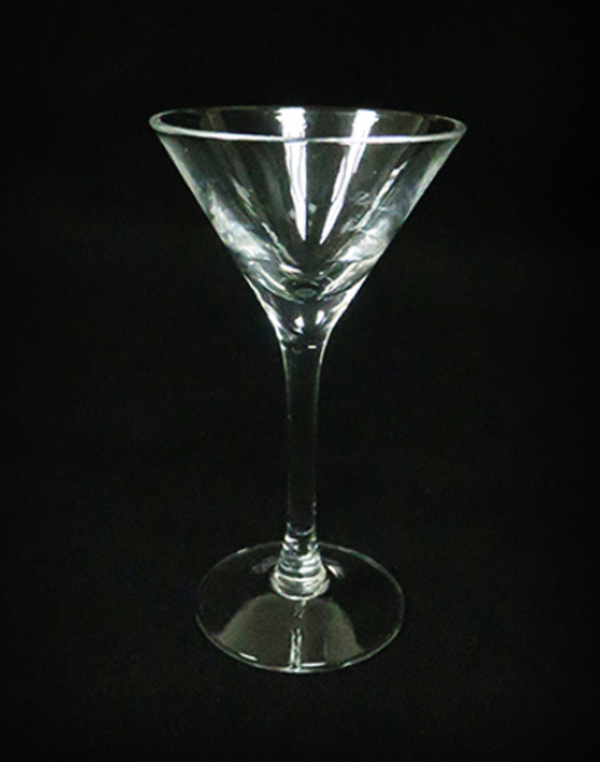 Mini Canape Glass Fluted 25 ml 11cm