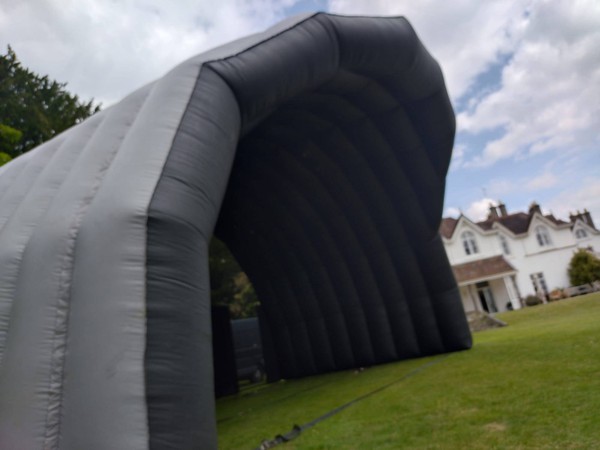 Stage cover inflatable for sale