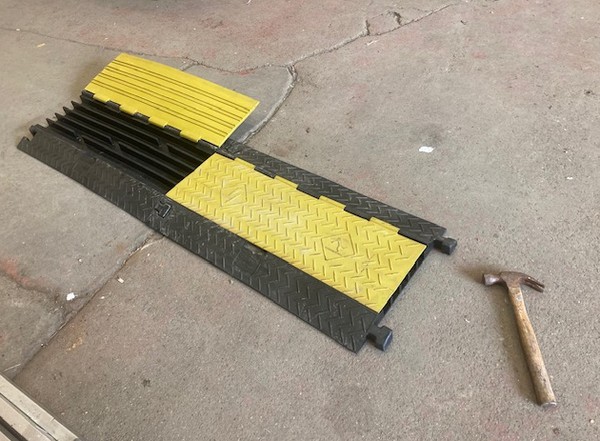 Secondhand Used 12x Vehicle Ramp/Cable Protection